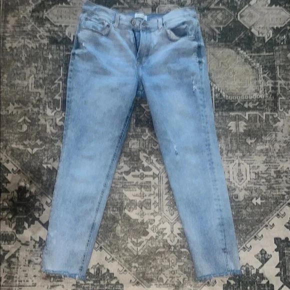 Light Blue Women's Jeans - Picture 1 of 8